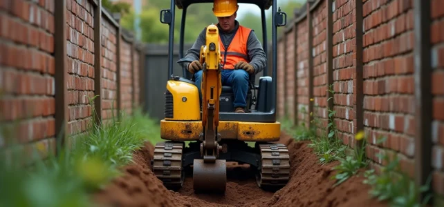 Comment bien choisir la largeur d&rsquo;une mini pelle pour vos travaux de terrassement